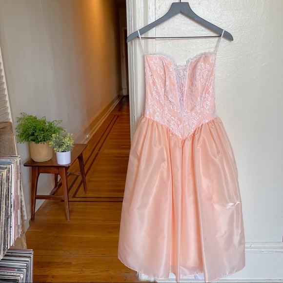 Vintage Gunne Sax by Jessica McClintock Prom Dress - Picture 15 of 16